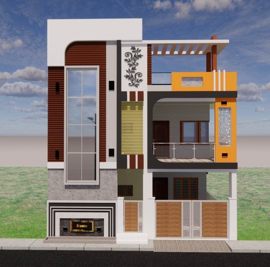 Three-Floor Family Home